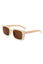 Load image into Gallery viewer, Flat Rectangle Retro Vintage Fashion Sunglasses
