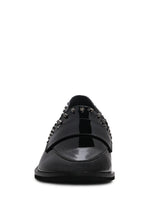 Load image into Gallery viewer, EMILIA Black Shine Forever Stud Penny Loafers
