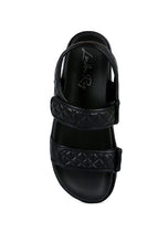 Load image into Gallery viewer, ANVIL QUILTED PLATFORM SANDALS
