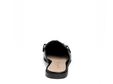 Load image into Gallery viewer, Begonia buckled faux leather croc mules
