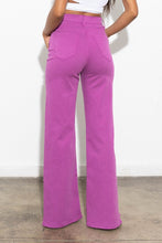 Load image into Gallery viewer, Front Slit Wide Leg Tencel Pants
