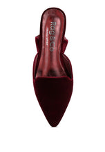 Load image into Gallery viewer, SALOME Velvet Luxe Jewelled Flat Mules
