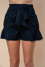 Load image into Gallery viewer, White Birch Full Size High Waisted Smocked Shorts
