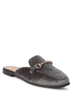 Load image into Gallery viewer, Begonia buckled faux leather croc mules
