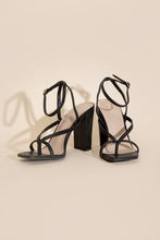 Load image into Gallery viewer, NILE-5 THONG STRAPPY HEELS
