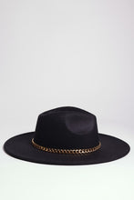 Load image into Gallery viewer, FASHIONISTA CHAIN FEDORA - Cosa Bella Apparel
