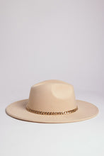 Load image into Gallery viewer, FASHIONISTA CHAIN FEDORA - Cosa Bella Apparel
