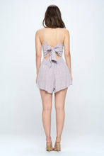 Load image into Gallery viewer, Romper with spaghetti strap tie back ditsy floral - Cosa Bella Apparel
