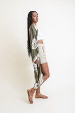 Load image into Gallery viewer, Tie Dye Longline Kimono with Full Sleeves
