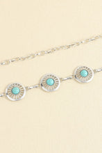 Load image into Gallery viewer, Vintage Turquoise Alloy Belt
